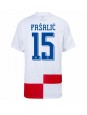 Billige Kroatia Mario Pasalic #15 Hjemmedrakt EM 2024 Kortermet